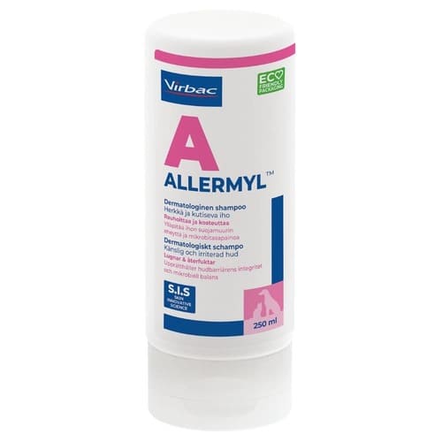 Virbac Allermyl Gluco šampūns suņiem un kaķiem jutīgai ādai 250 ml